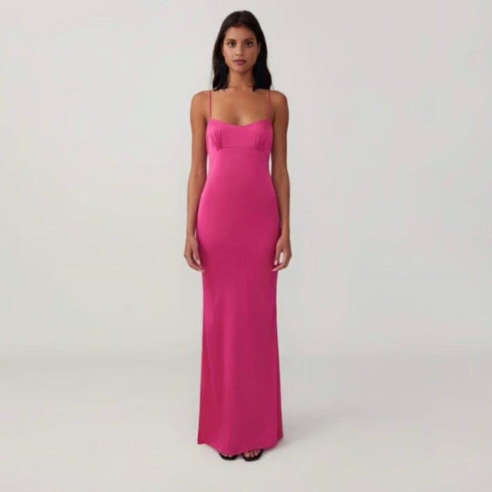 Fame and Partners Magenta Dress